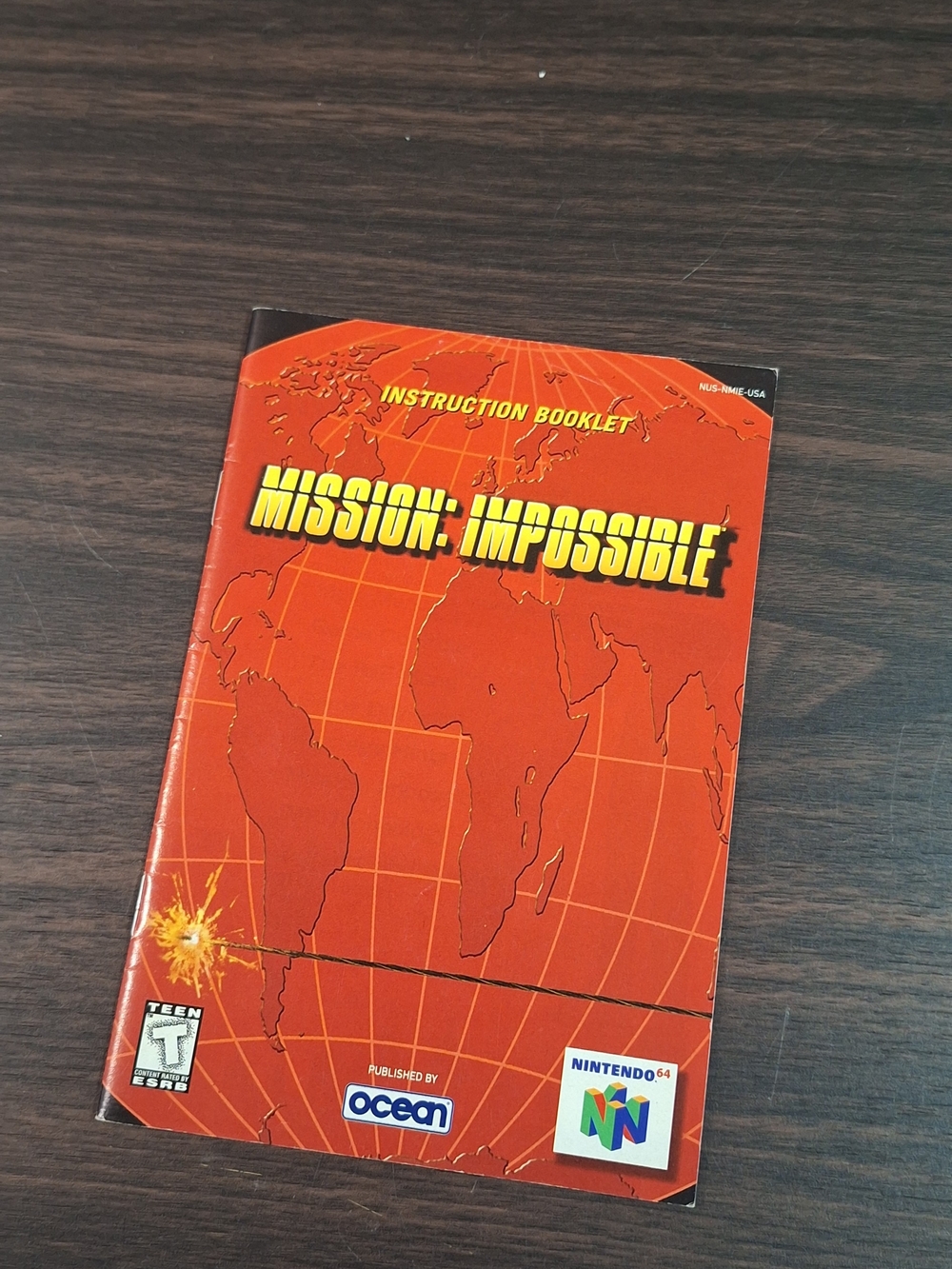 BEST OFFER? Mission: Impossible Nintendo 64 Instruction Booklet